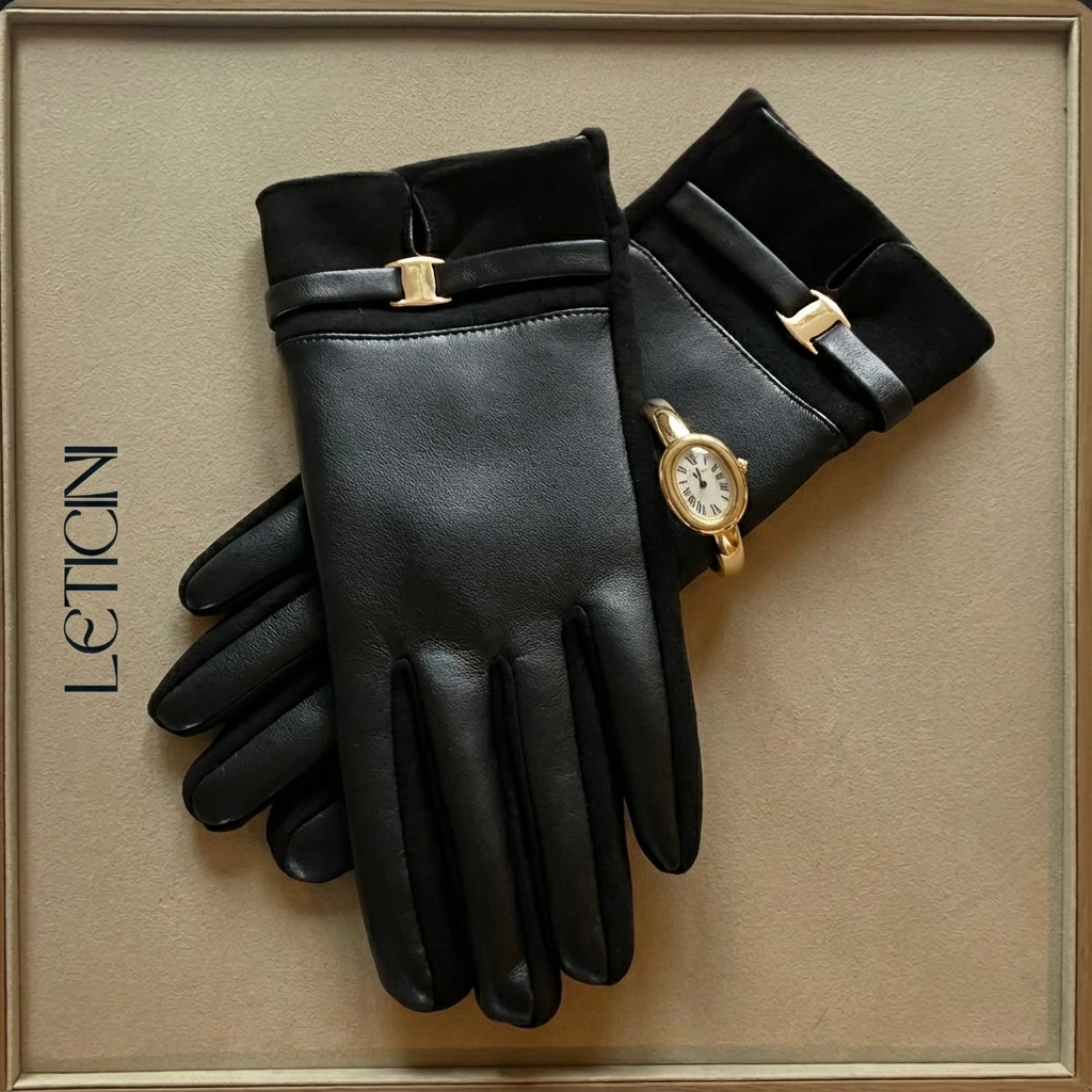 Women's Winter Suede Gloves